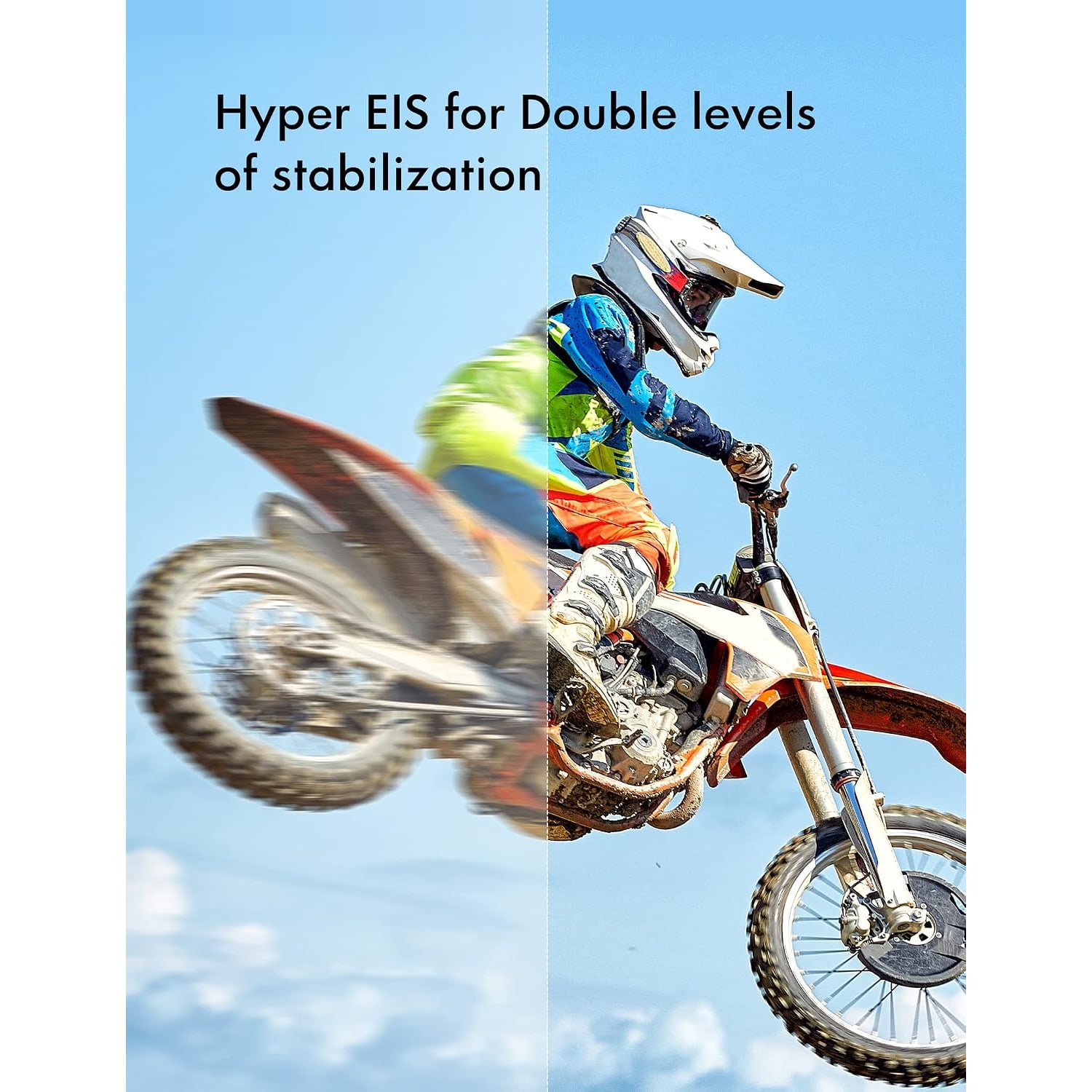 4K Dual Screen Action Camera with 40 m Waterproof Case