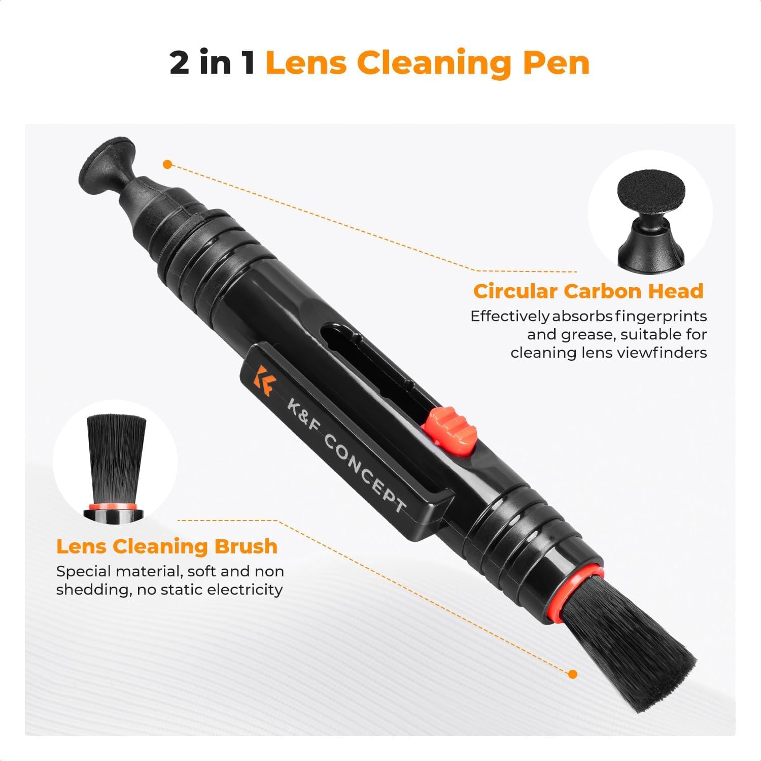 K&F Concept 4-in-1 Camera Lens Cleaning Kit