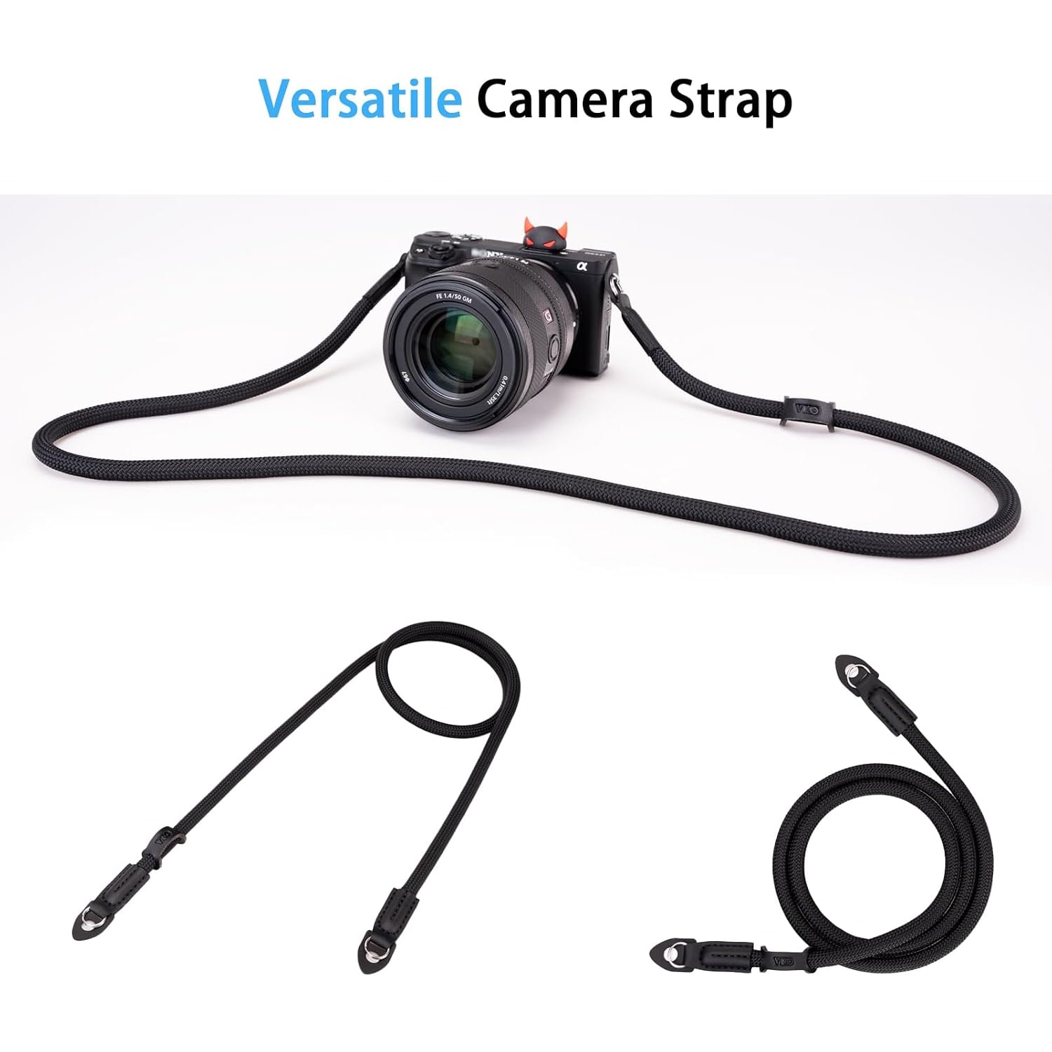 100cm Rope Camera Neck Strap with 9mm Rope