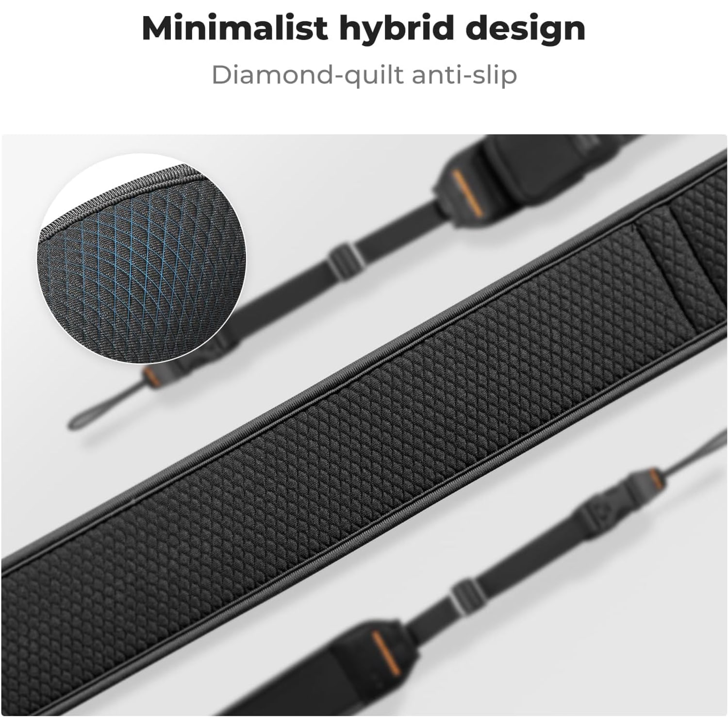 Wide Neoprene Camera Strap with Zip Pocket: image 8