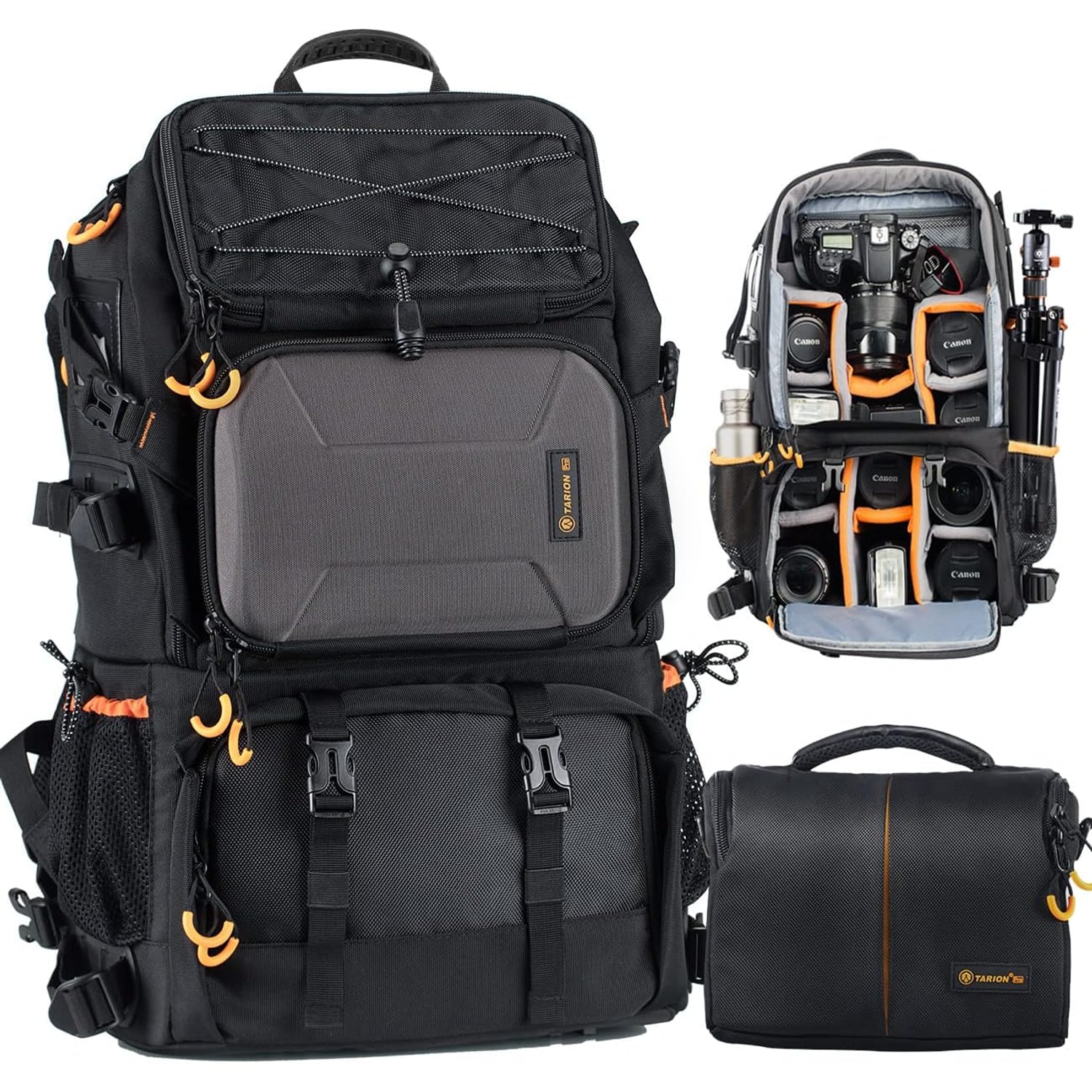 15L Camera Backpack with Quick Side Access and Rain Cover: image 9