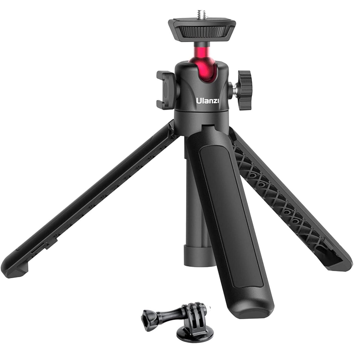 Mini Extendable Tripod with Ball Head and Cold Shoe