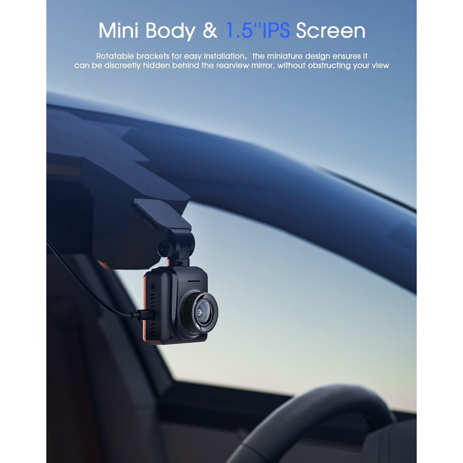 Avylet A1 2K Mini Dash Cam with WiFi: image 7