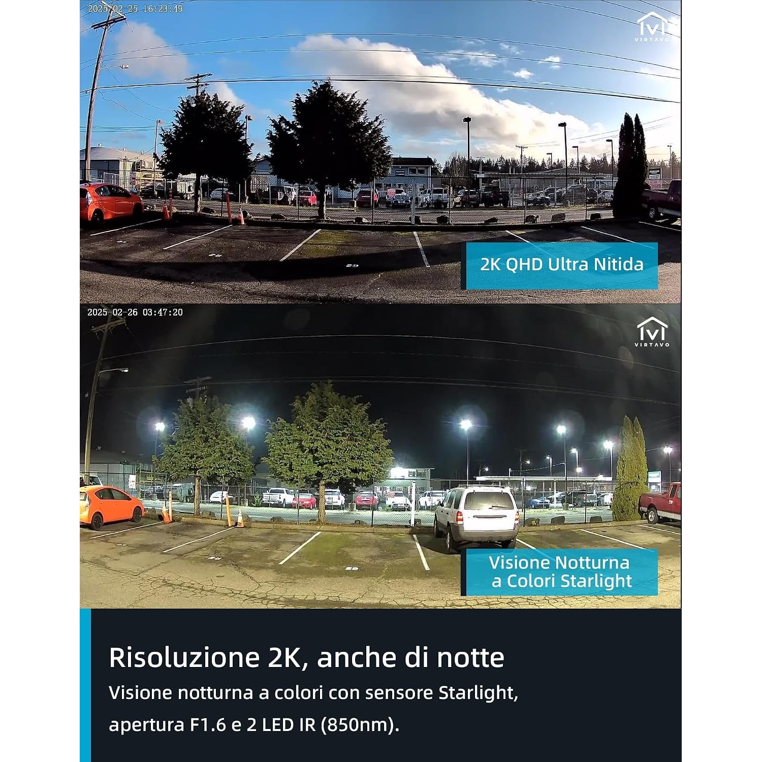2K Battery Outdoor Camera with Starlight Night Vision: image 2