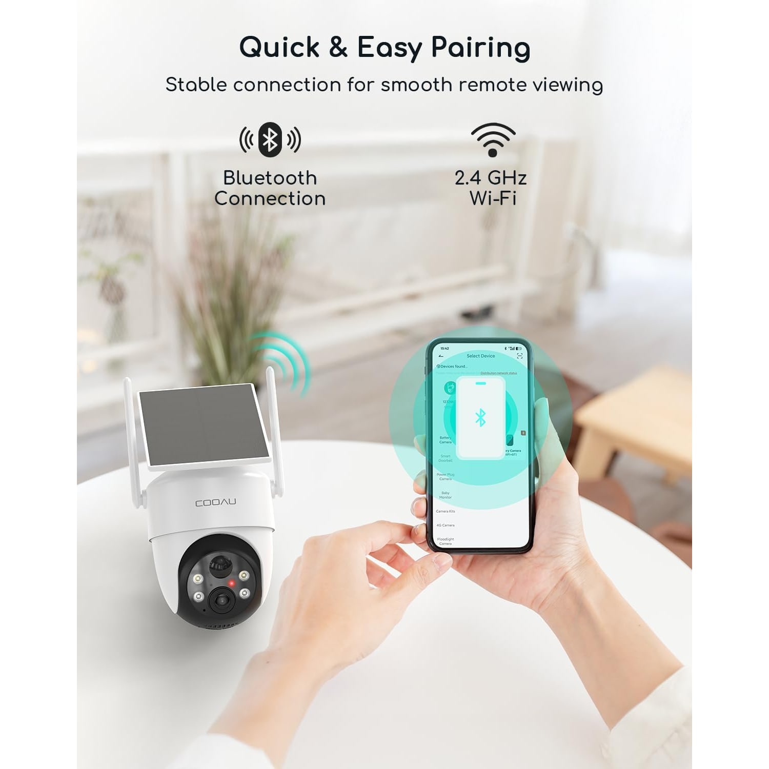 2K Solar Camera with 360 View, Colour Night Vision and Human Detection: image 9