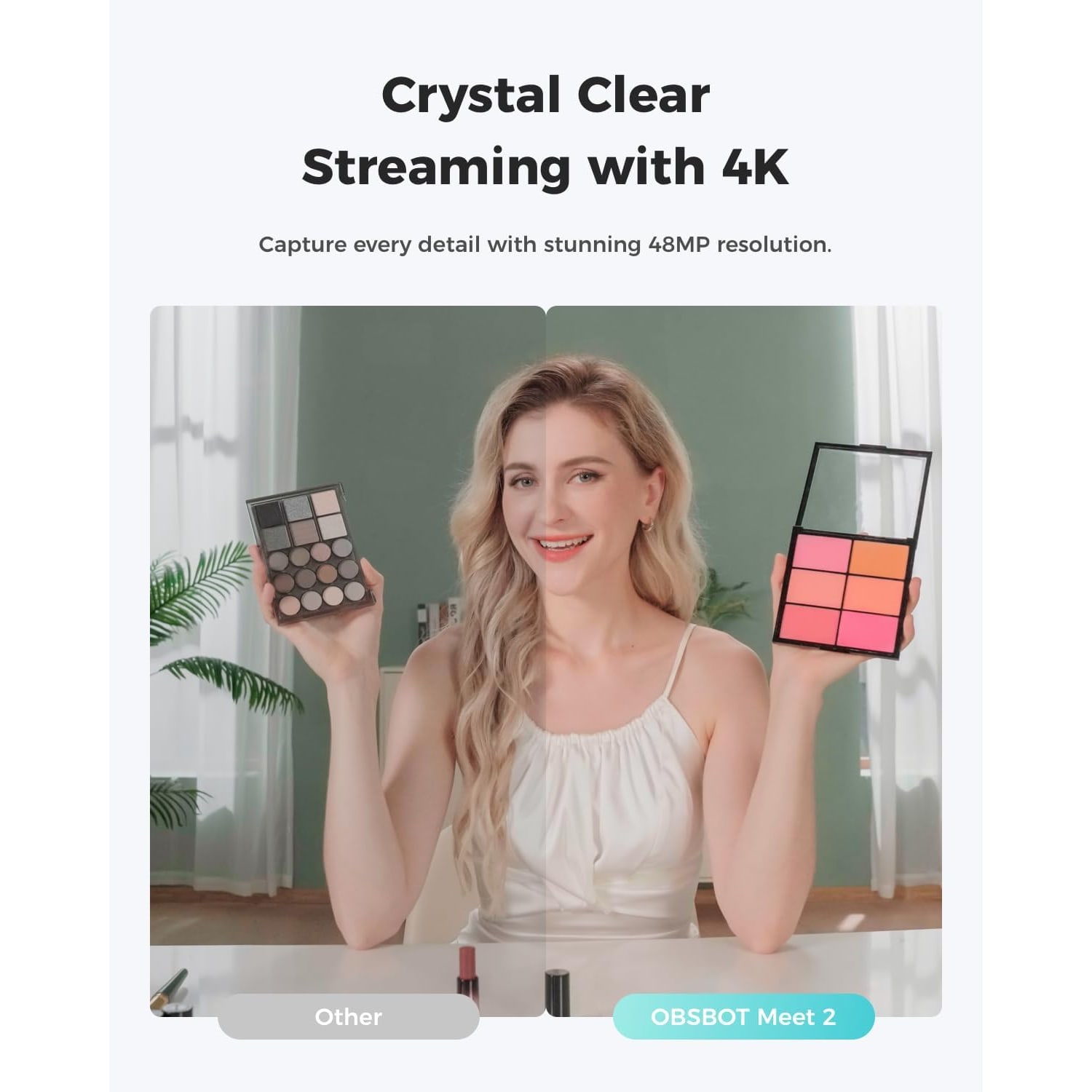 4K Webcam with AI Framing, Autofocus and Dual Microphones: image 4