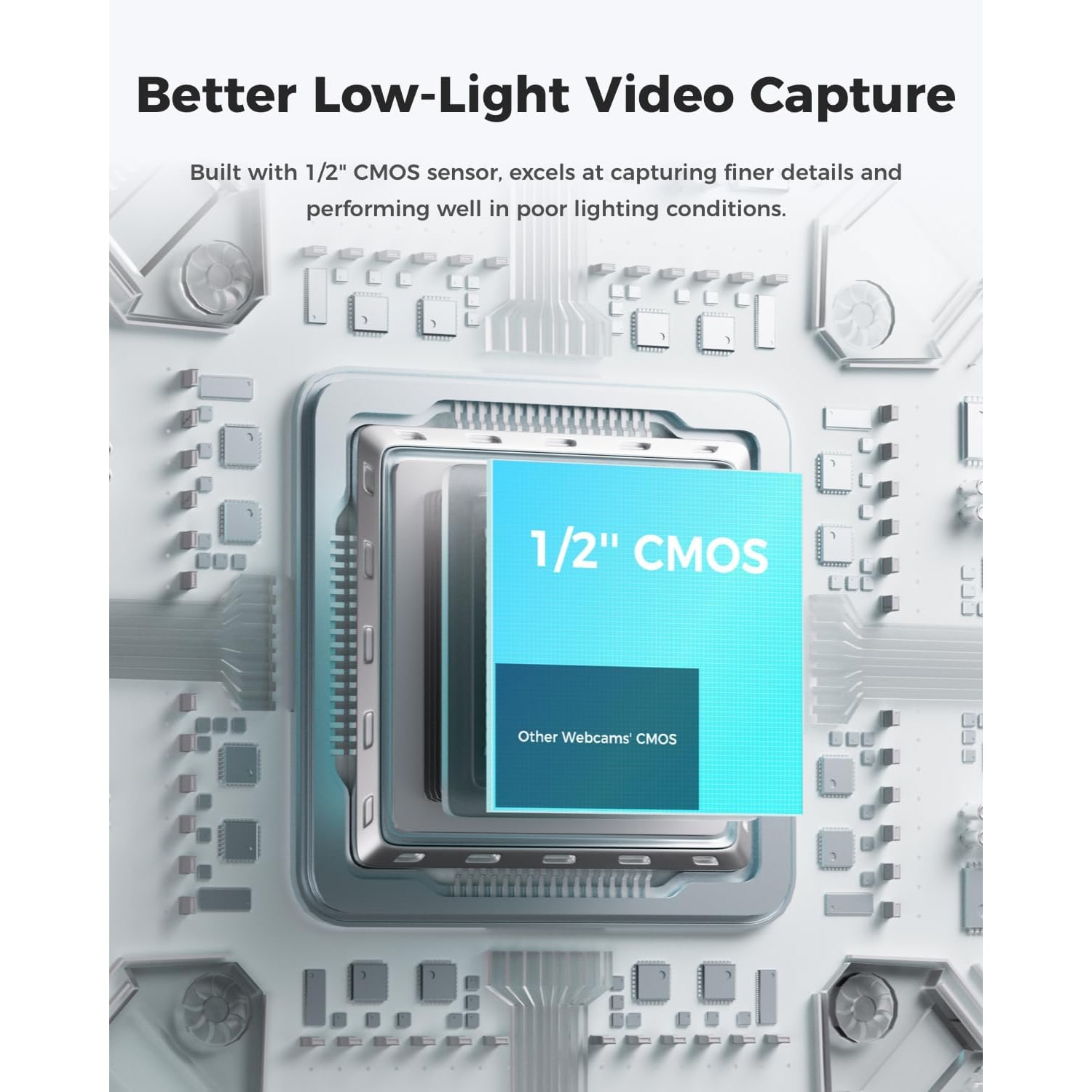 4K Webcam with AI Framing, Autofocus and Dual Microphones: image 5