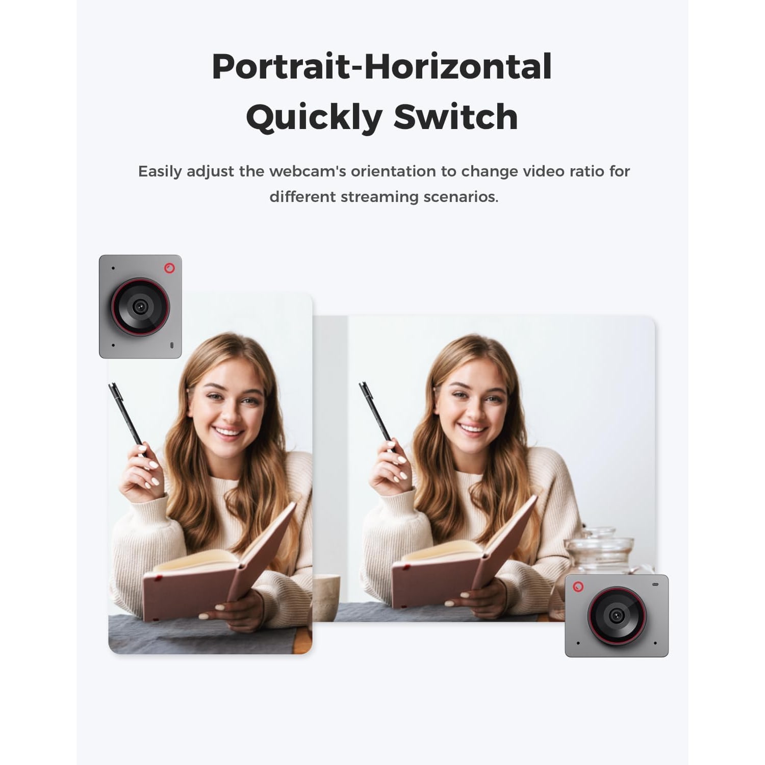 4K Webcam with AI Framing, Autofocus and Dual Microphones: image 10